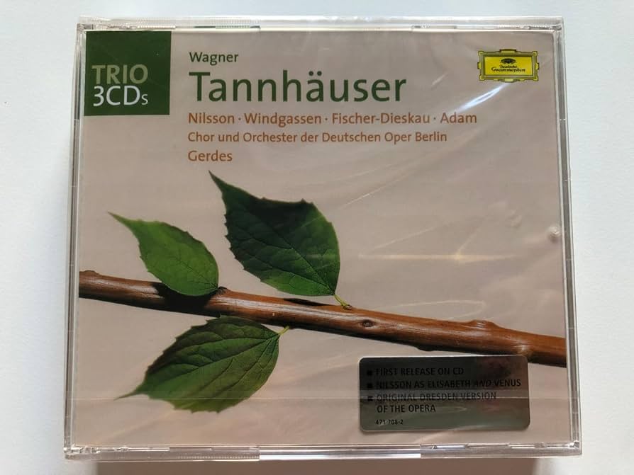 クラシック Wagner: Tannhauser m Wagner: Tannhauser: Wolfgang Windgassen, Anja Silja, Grace